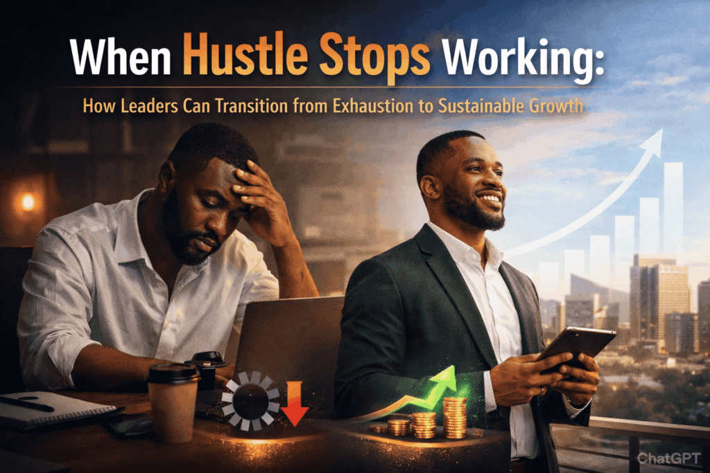 When Hustle Stops Working: How Leaders Can Transition from Exhaustion to Sustainable Growth When Hustle Stops Working: How Leaders Can Transition from Exhaustion to Sustainable Growth