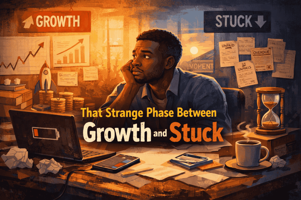 That Strange Phase Between Growth and Stucks
