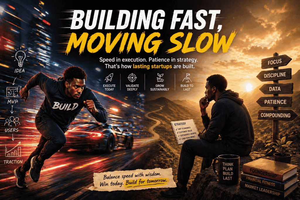 Building Fast, Moving Slow