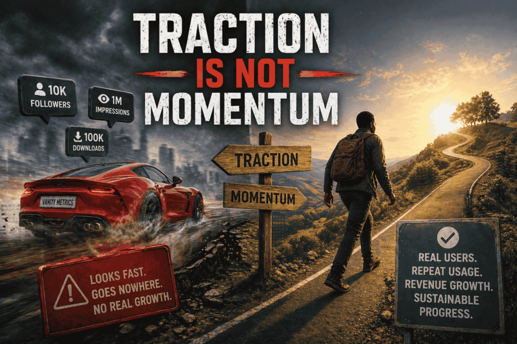 Traction Is Not Momentum
